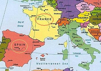 Viaggio in Francia e in Spagna